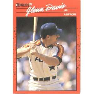  1990 Donruss # 118 Glenn Davis Houston Astros Baseball 