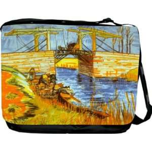  Rikki KnightTM Van Gogh Art Langlois Messenger Bag   Book 