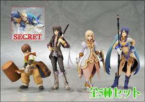 One Coin Figure Tales of Vesperia Chap. Justice Set x 5  