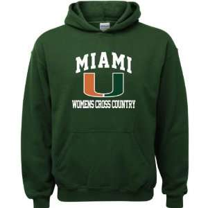  Miami Hurricanes Forest Green Youth Womens Cross Country 