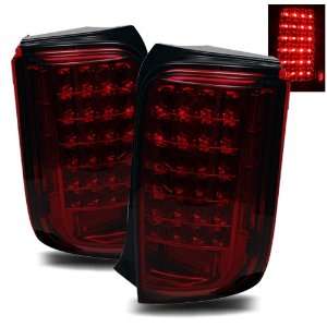  08 09 Scion xB Red/Smoke LED Tail Lights Automotive