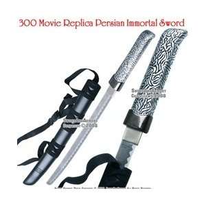  300 Spartan Warrior Persian Immortal Sword Prop With 