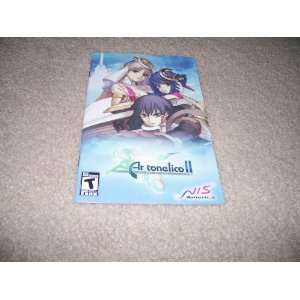 Ar Tonelico II Melody of Metafalica Instruction book for Playstation 2