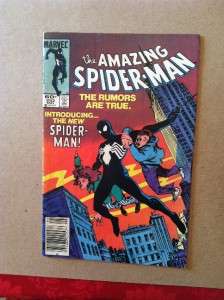   Spider Man #252   First App. Black Costume (Venom)   1984    