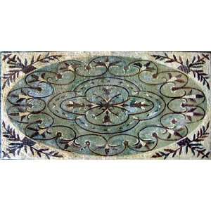  30x60 Geometric Marble Mosaic Art Tile Home Decor: Home 
