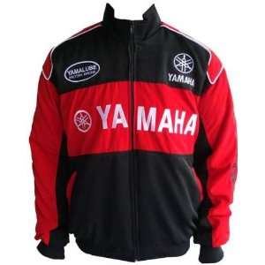  Yamaha R6 Racing Jacket Black and Red