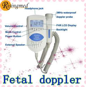   Doppler with 3 Mhz probe /optional 8Mhz probe Vascular doppler  