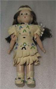 VINTAGE NATIVE CANADIAN / AMERICAN INDIAN DOLL DRESS  