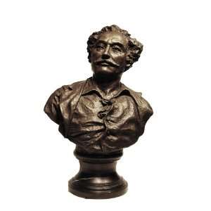: Bronze Bust Albert Ernest Carrier Belleuse Hand Crafted Statue Art 