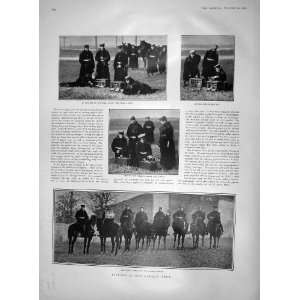    1903 PIGEON POST CORPS GERMAN ARMY BIRDS HORSES WAR