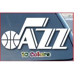  Utah Jazz Car Window Vinyl Decal Sticker 10 Wide (Color 