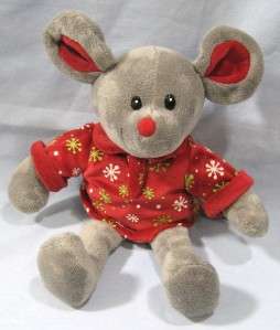 Stuffed Plush DanDee Christmas Mouse with Shirt~12  