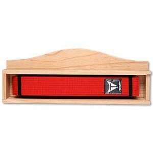  Karate Belt Display Wood Rack   1 Belt: Sports & Outdoors