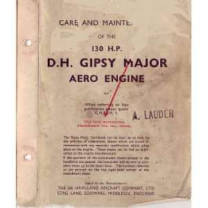   Aircraft Engine Maintenance Manual: De Havilland Gipsy Major: Books