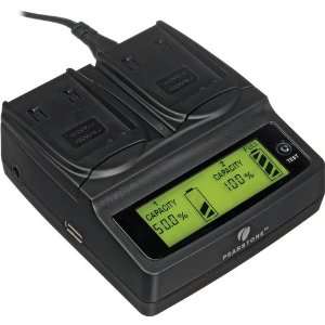  Pearstone Duo Battery Charger for Panasonic CGA S005 