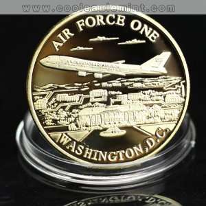  US Air Force Washington, D. C Colorized Commemorative Coin 