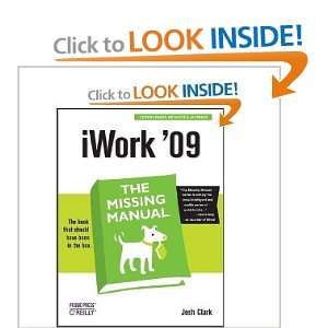  iWork 09 The Missing Manual [Paperback] JOSH CLARK 