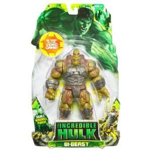  Incredible Hulk Movie Action Figure Bi Beast: Toys & Games