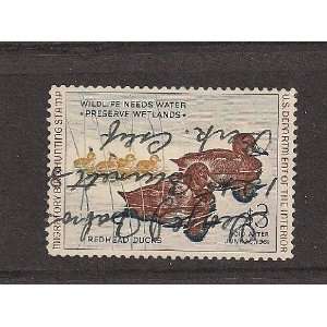  RW27 Upside Down 1960 Federal Duck Hunting Stamp 