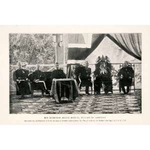  1899 Halftone Print Sayyid Hamud Sultan Zanzibar Africa 