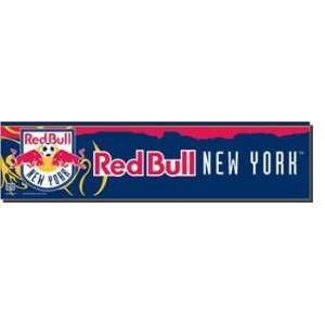  New York Red Bulls   MLS Bumper Sticker: Automotive