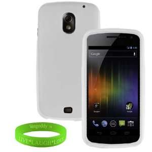 Compatible Galaxy Nexus White Earbud Earphones with Noise Reduction 