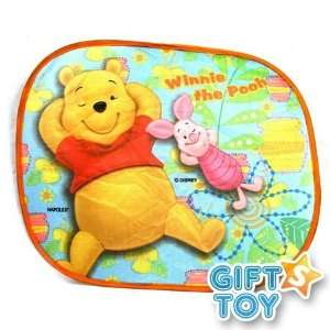  Disiney Pooh and Friends Car Side Sunshade Automotive