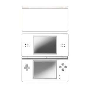   White Decorative Protector Skin Decal Sticker for Nintendo DS Lite