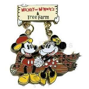  Disney Pin 50235 Christmas Tree Farm (Mickey & Minnie 