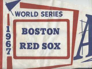 1967 Boston Red Sox World Series Pennant Full Felt AL  