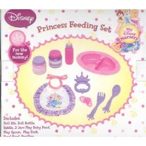    My Disney Nursery Princess Baby Doll Feeding Set: Toys & Games