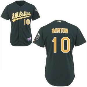  Daric Barton Oakland Athletics Authentic Alternate Green 