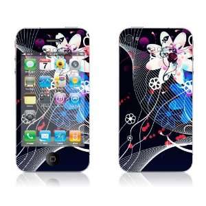  Abstract Vision 1   iPhone 4/4S Protective Skin Decal 