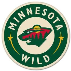  Minnesota Wild NHL Hockey LARGE sticker 11 x 11 