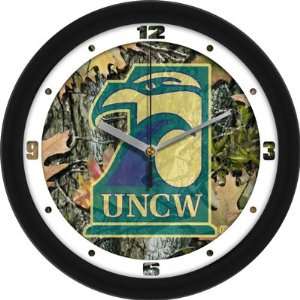  UNC Wilmington Seahawks Camo 12 Wall Clock Sports 