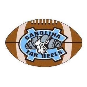 Fanmats UNC North Carolina Chapel Hill Football 1 8 x 2 9 Oval ivory 