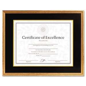   /Certificate Frame w/Mat, 11 x 14, Antiqued Gold Leaf