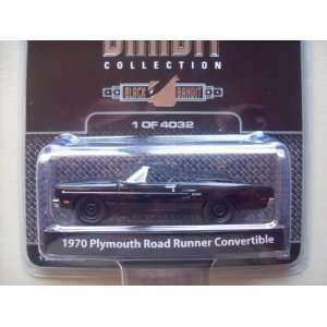   Black Bandit R4 1970 Plymouth Road Runner Convertible Toys & Games
