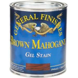  Brown Mahogany Gel Stain, Quart