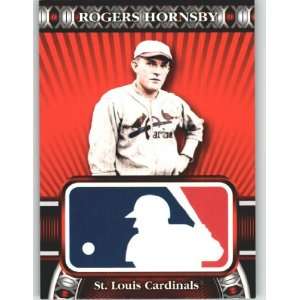  2010 Topps Exclusive Access #34 Rogers Hornsby   St. Louis 