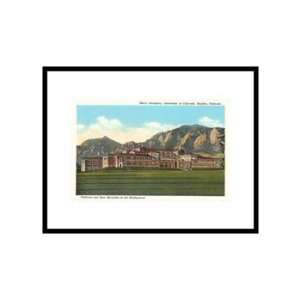  University of Colorado, Boulder Pre Matted Poster Print 