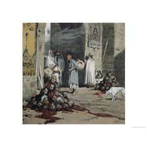   of Skulls at the City Gate Giclee Poster Print by James Tissot, 16x12