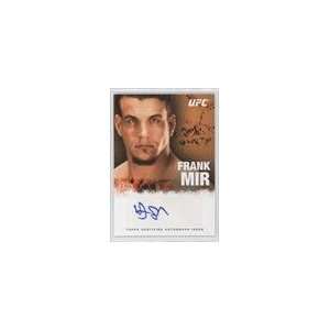  2010 Topps UFC Autographs #FAFM   Frank Mir Sports 