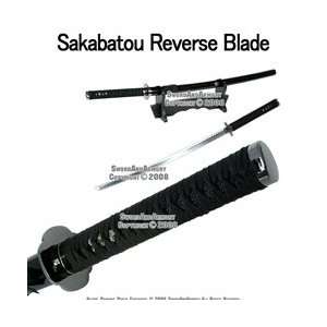  Anime Kensin Reverse Blade Japanese Sakabatou Sword 