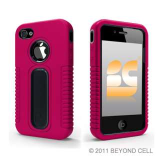   HOT PINK Case Screen Protector Cover for Apple iPhone 4 4s  