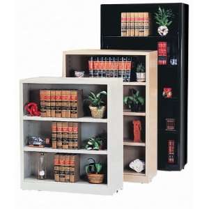  Medline Metal Bookcase, 100 lb Capacity   30H x 36W x 12 