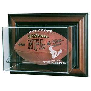   Football Display Case All NFL Team Logos Available: Sports & Outdoors