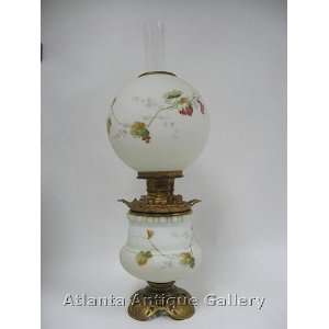 Gone With The Wind Hand Painted Gas Lamp:  Kitchen & Dining