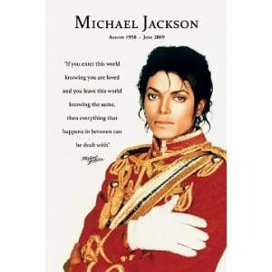 Michael Jackson    Loved Poster 