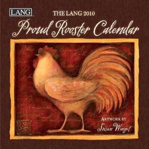   Rooster by Susan Winget Lang 2010 Small Wall Calendar: Office Products